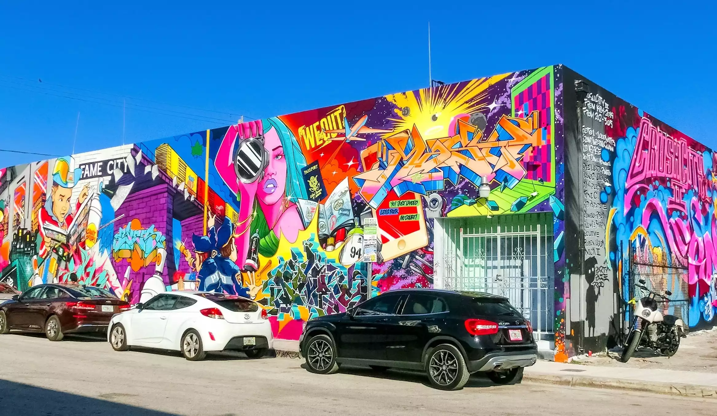 Wynwood Walls in Miami Florida US