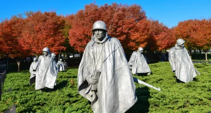 Korean War Veterans Memorial located in National Mall scaled 1