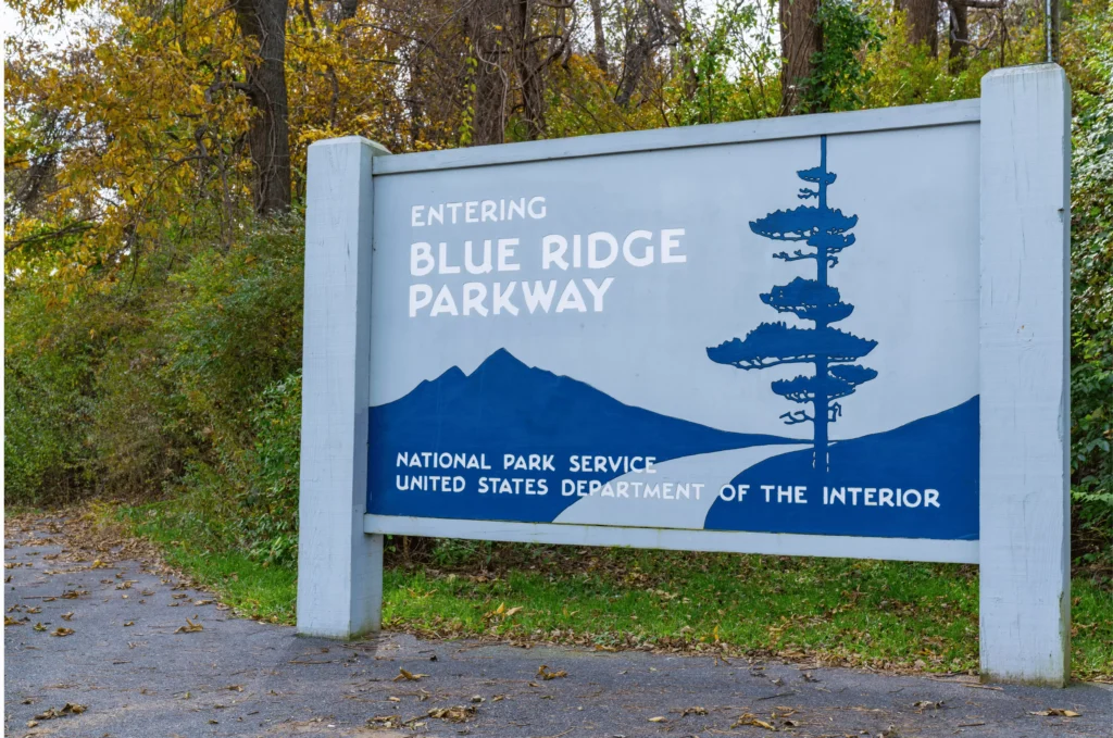Blue Ridge Parkway Starting Point