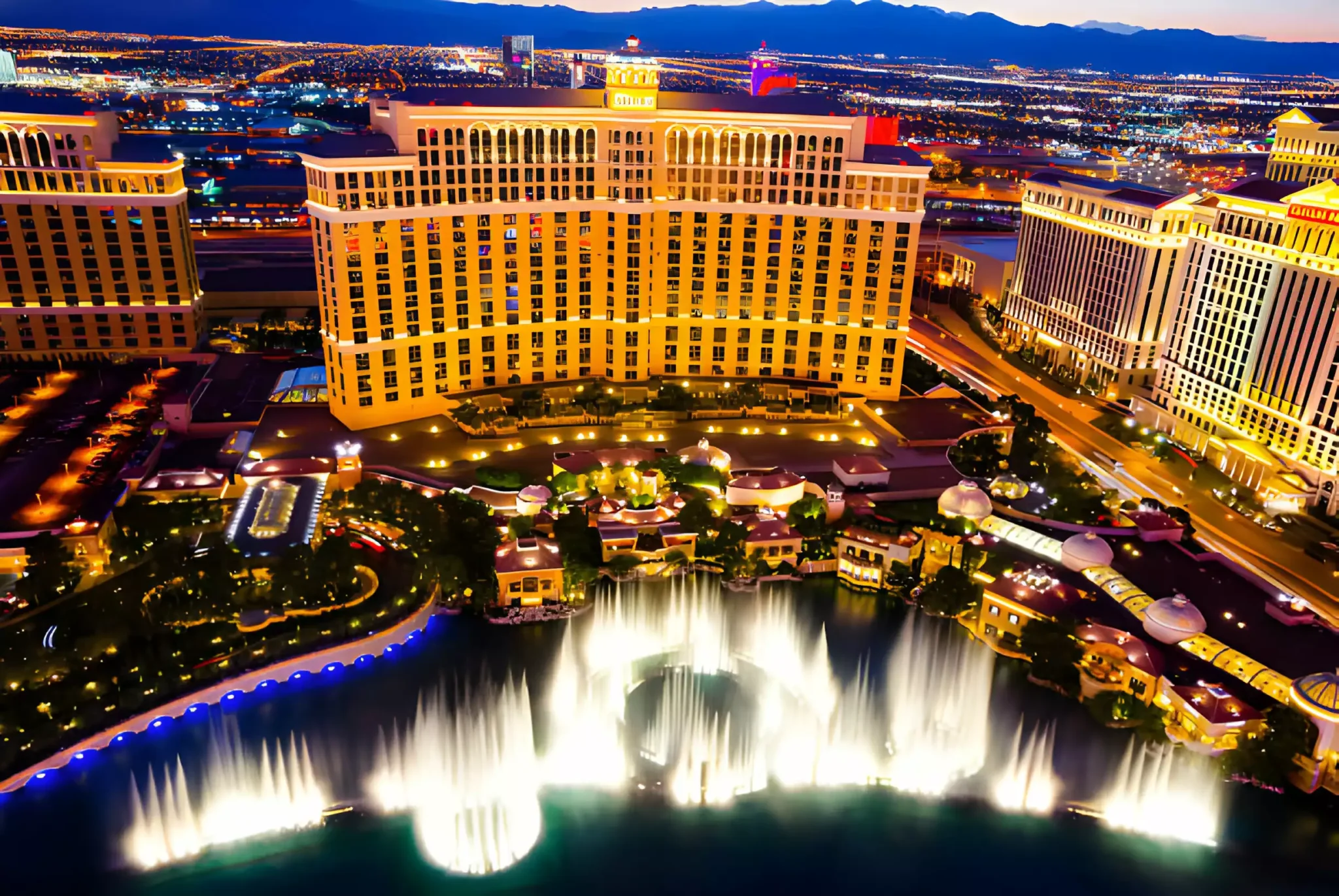 bellagio fountains