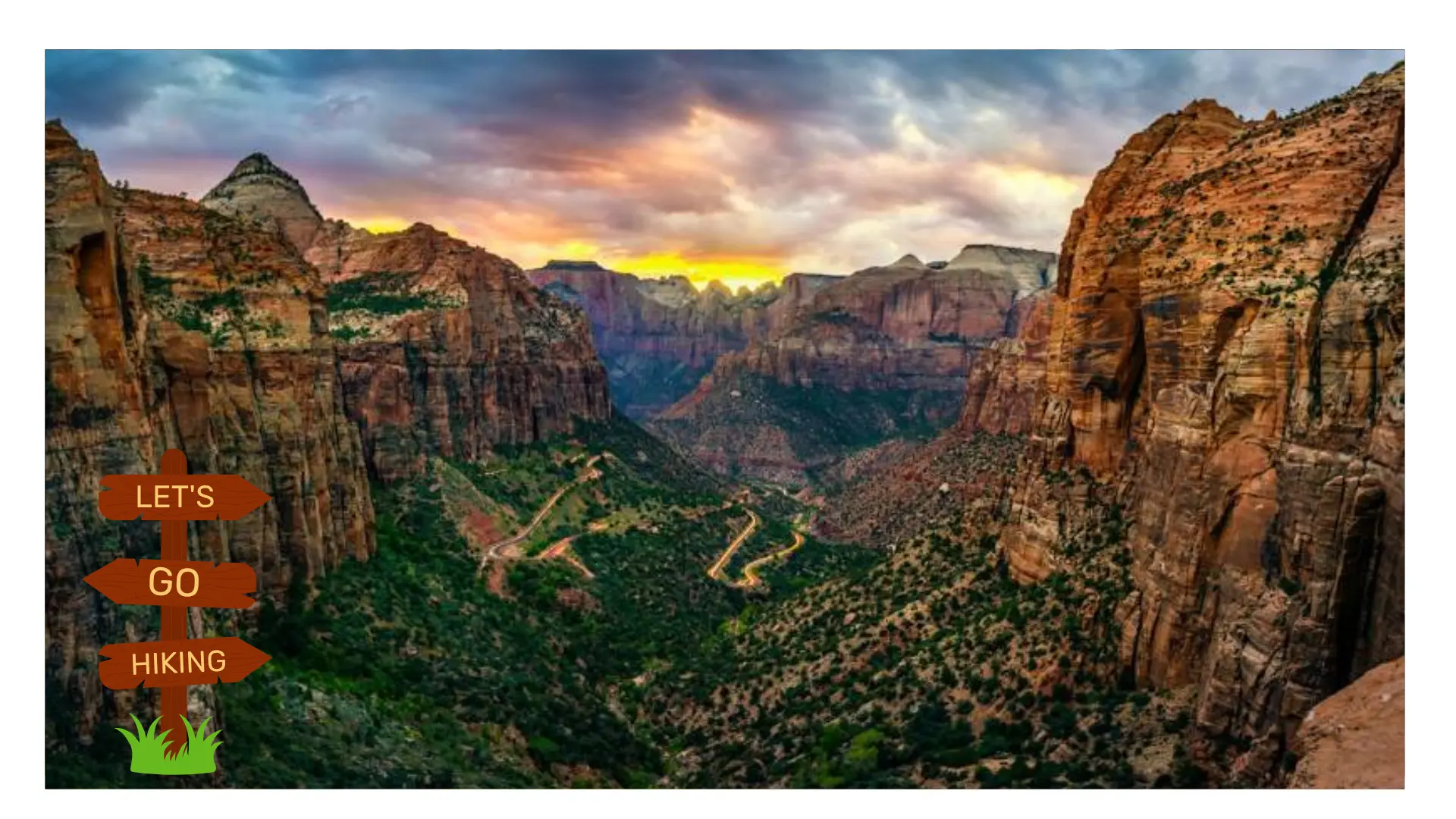 The Narrows Zion National Park