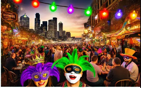 Mardi Gras Pub Crawl Seattle